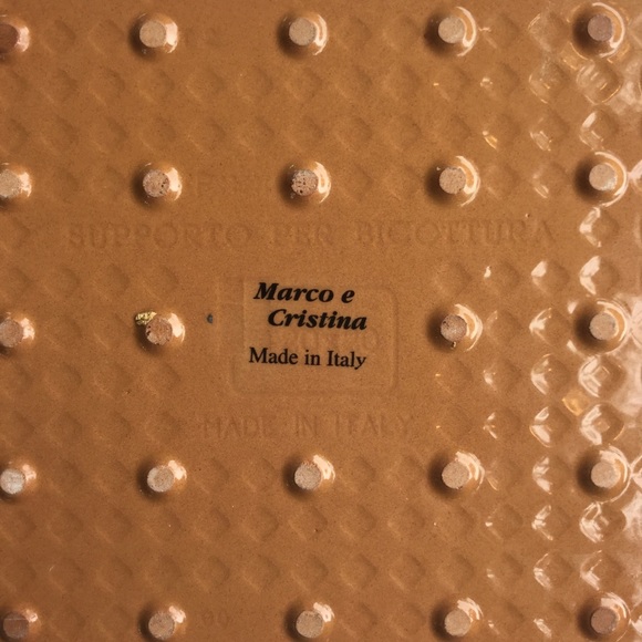 Marco E Cristina Turkey Ceramic Tile Trivet. - Picture 5 of 6